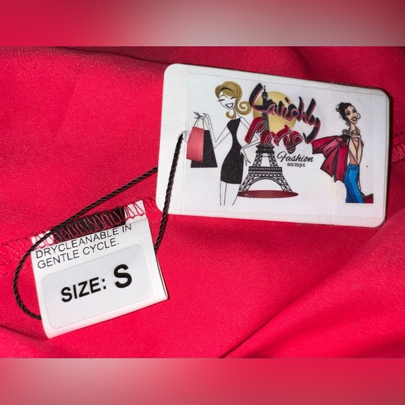 New, Lavishly Paris Women’s Absolutely Exquisite One Shoulder Ruffle Trim Blouse - Picture 14 of 15